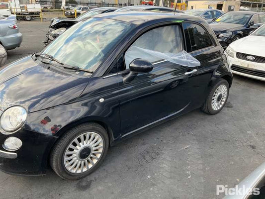 2013 FIAT 500 RH REAR, SEAT BELT ONLY, 03/08-  SEAT BELT STALK