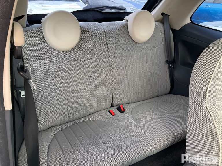 2013 FIAT 500 LH FRONT, PRETENSIONER ONLY, 03/08-  SEAT BELT STALK