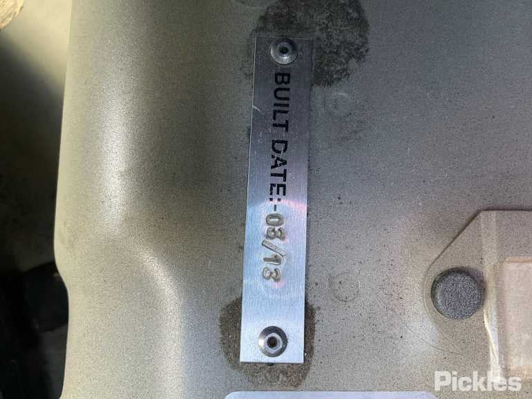 2013 FIAT 500 LH FRONT, PRETENSIONER ONLY, 03/08-  SEAT BELT STALK