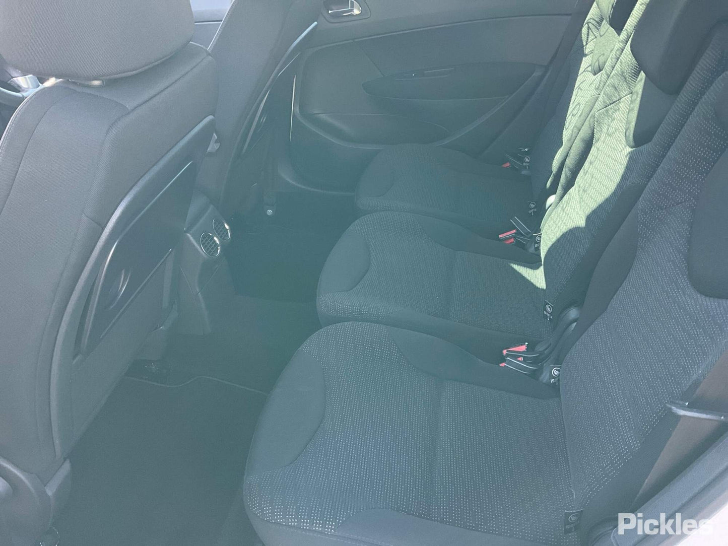 2011 PEUGEOT 308 RH FRONT, ASSY (BELT AND STALK), CABRIO, T7, 07/09-09/14  SEAT BELT STALK