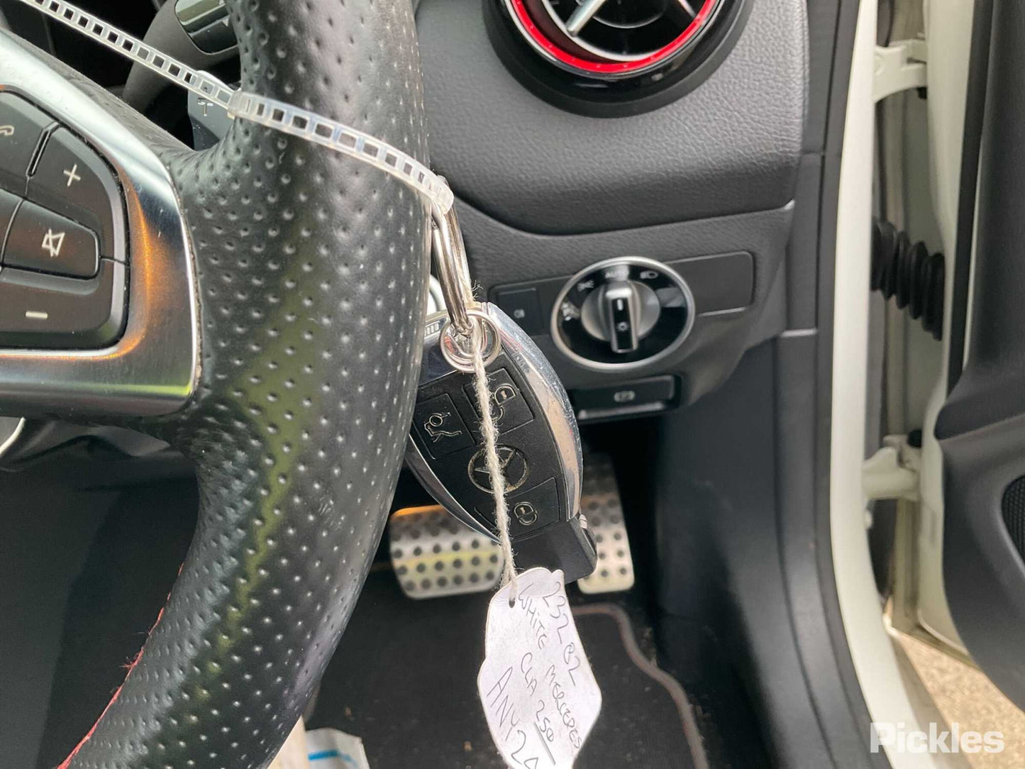 2017 MERCEDES CLA CLASS FRONT RADAR SENSOR (BEHIND GRILLE MOUNTED), C117, 06/14-02/19 A0009054907 REVERSE CAMERA