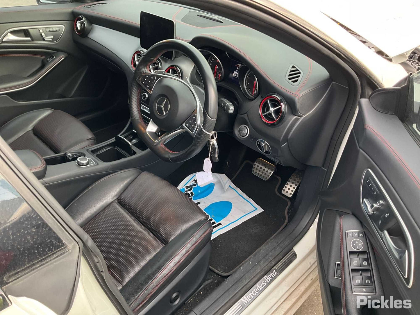 2017 MERCEDES CLA CLASS FRONT RADAR SENSOR (BEHIND GRILLE MOUNTED), C117, 06/14-02/19 A0009054907 REVERSE CAMERA