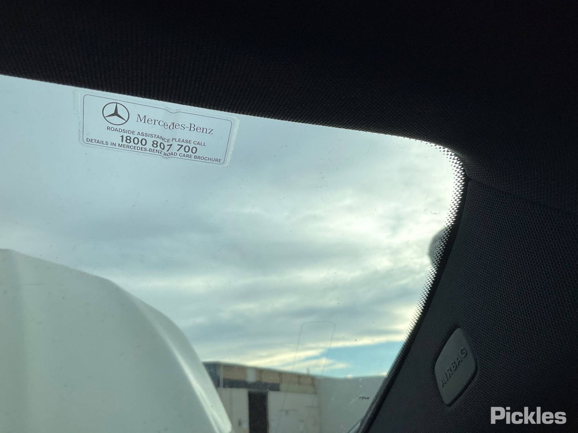 2017 MERCEDES CLA CLASS FRONT RADAR SENSOR (BEHIND GRILLE MOUNTED), C117, 06/14-02/19 A0009054907 REVERSE CAMERA