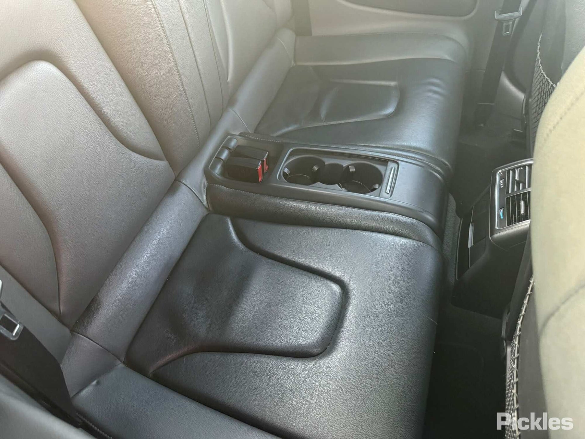 2010 AUDI A5/S5 LH REAR, SEAT BELT ONLY, 8F, CABRIO, 08/09-11/16 8F0857805/615975800 SEAT BELT STALK