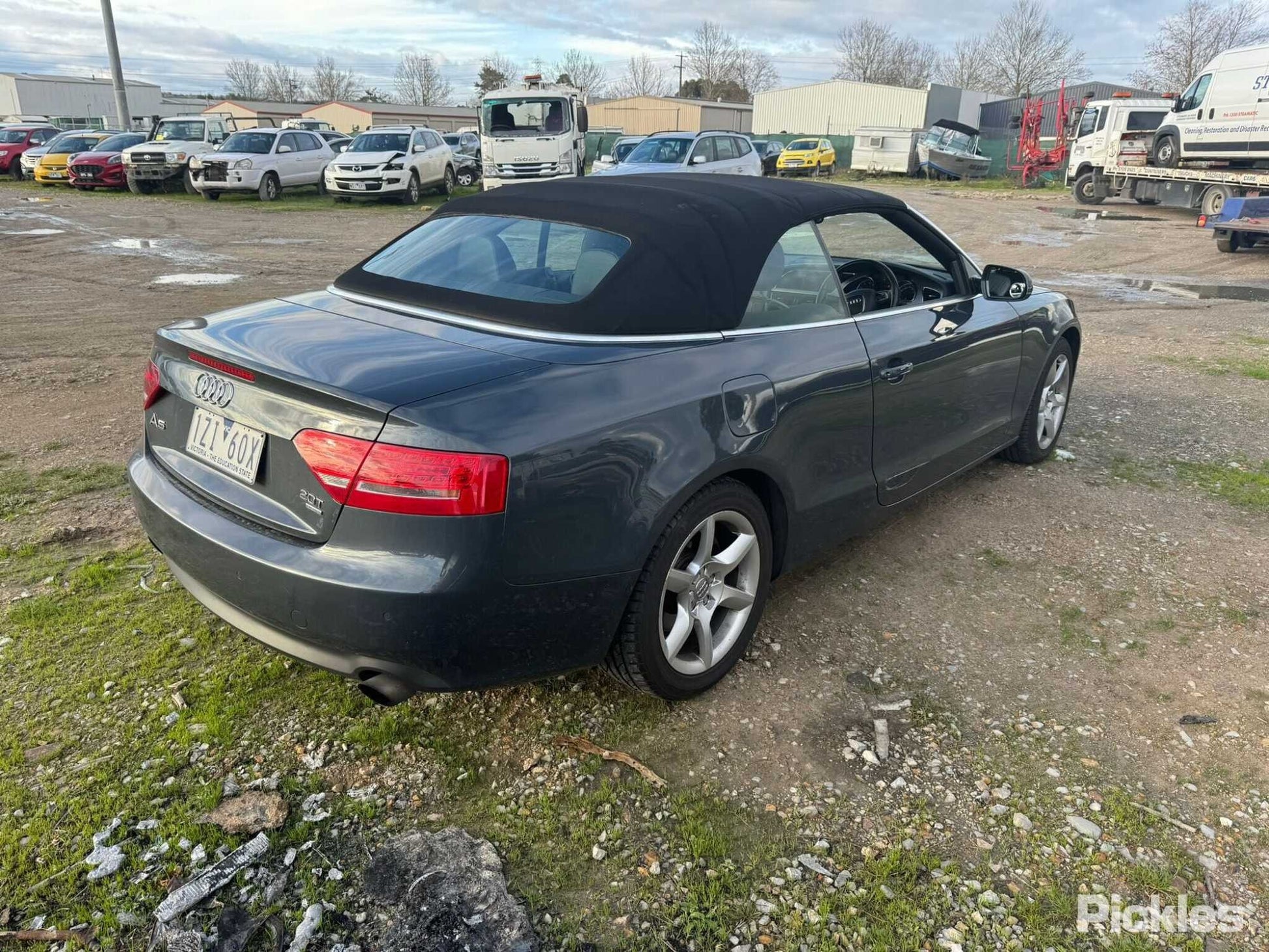2010 AUDI A5/S5 8T, RH SIDE, 10/07-12/11 8H0857552R SUNVISOR
