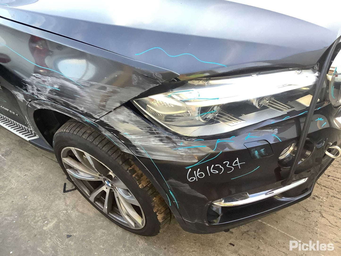 2014 BMW X5 F15, LH SIDE, 09/13-07/18  SUNVISOR