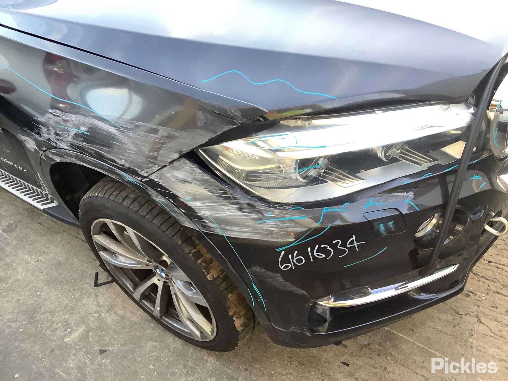 2014 BMW X5 F15, LH SIDE, 09/13-07/18  SUNVISOR