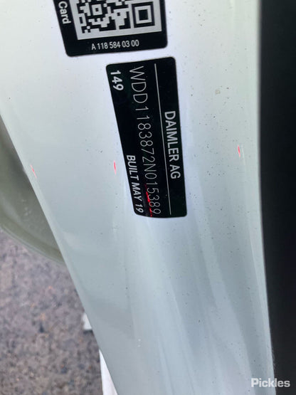 2019 MERCEDES CLA CLASS C118, PETROL, 1.3, TURBO, 282.914 CODE, 150AMP, CLA200, 02/19- A0009062309 ALTERNATOR