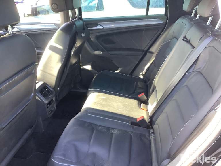2019 VOLKSWAGEN TIGUAN 5NA, LH SIDE, BLACK, 06/16- 5TA857551D SUNVISOR