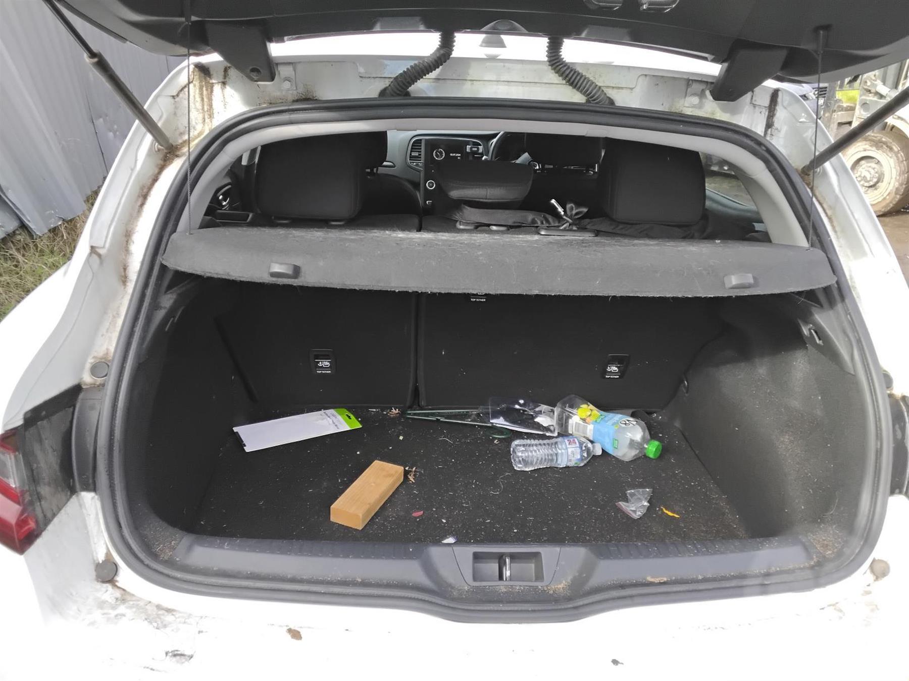 2017 RENAULT MEGANE GEN 4, 06/16-02/20 823013192R LEFT REAR DOOR WINDOW