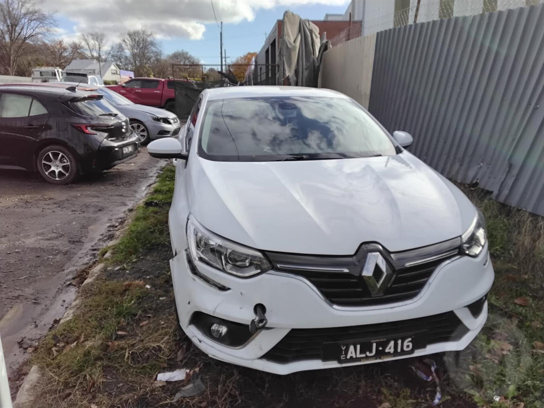 2017 RENAULT MEGANE PETROL, 1.2, H5F, TURBO, BFB/LFF/KFB, 06/16-02/20 214109798R/214108175R RADIATOR