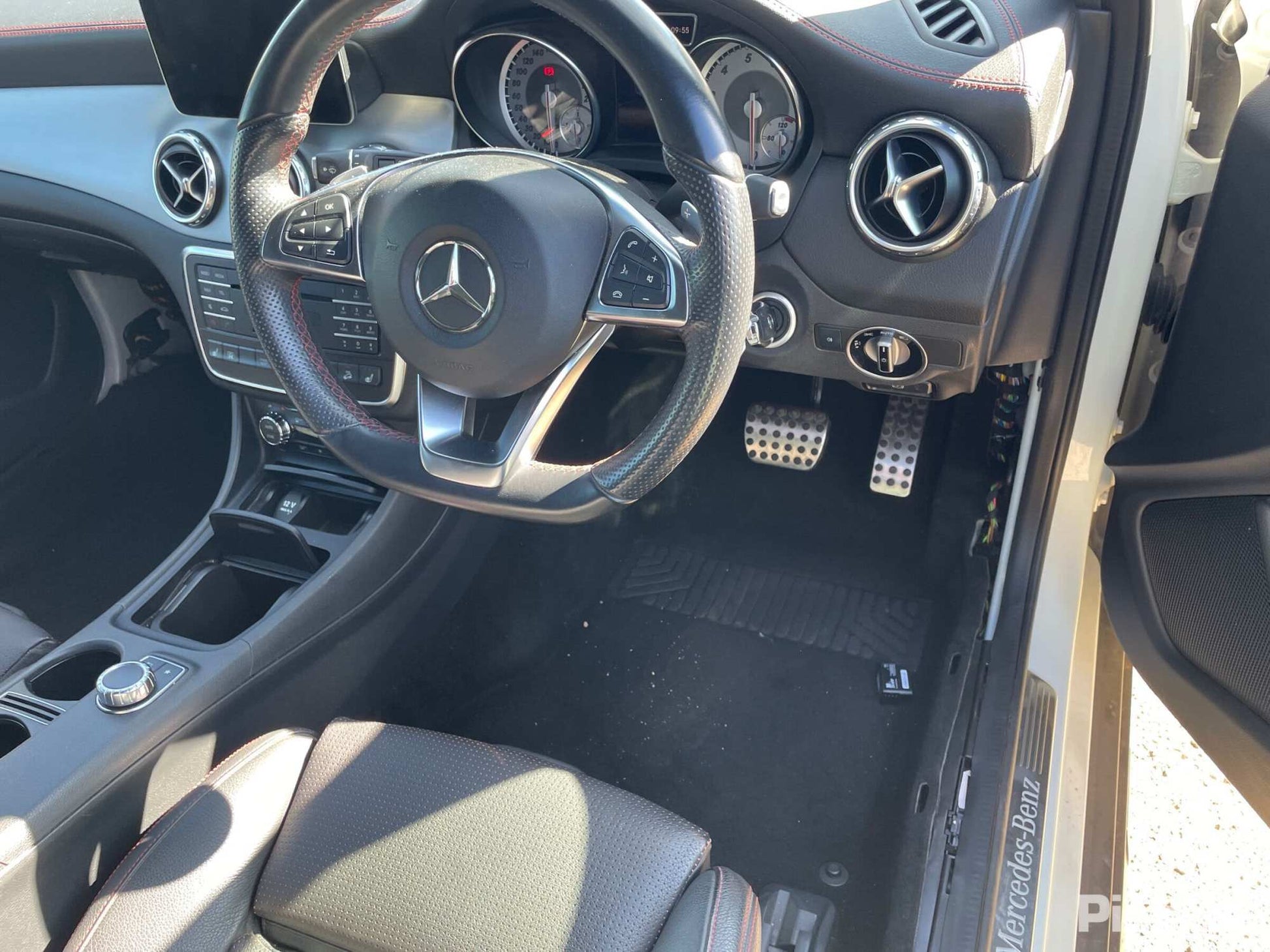 2017 MERCEDES GLA CLASS SIDE SEAT-REAR, X156, 04/14-01/20 A1768600902 LEFT AIRBAG