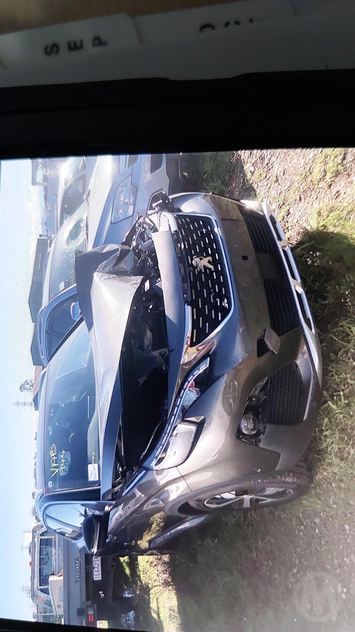 2017 PEUGEOT 3008 P84, 10/16- 98205728DX GEAR STICK SHIFTER