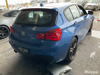 2018 BMW 1 SERIES RIGHT REAR DOOR LOCK, F20, HATCH, W/ ALARM SYSTEM, 06/11-04/19 41527284516 DOOR BOOT GATE LOCK
