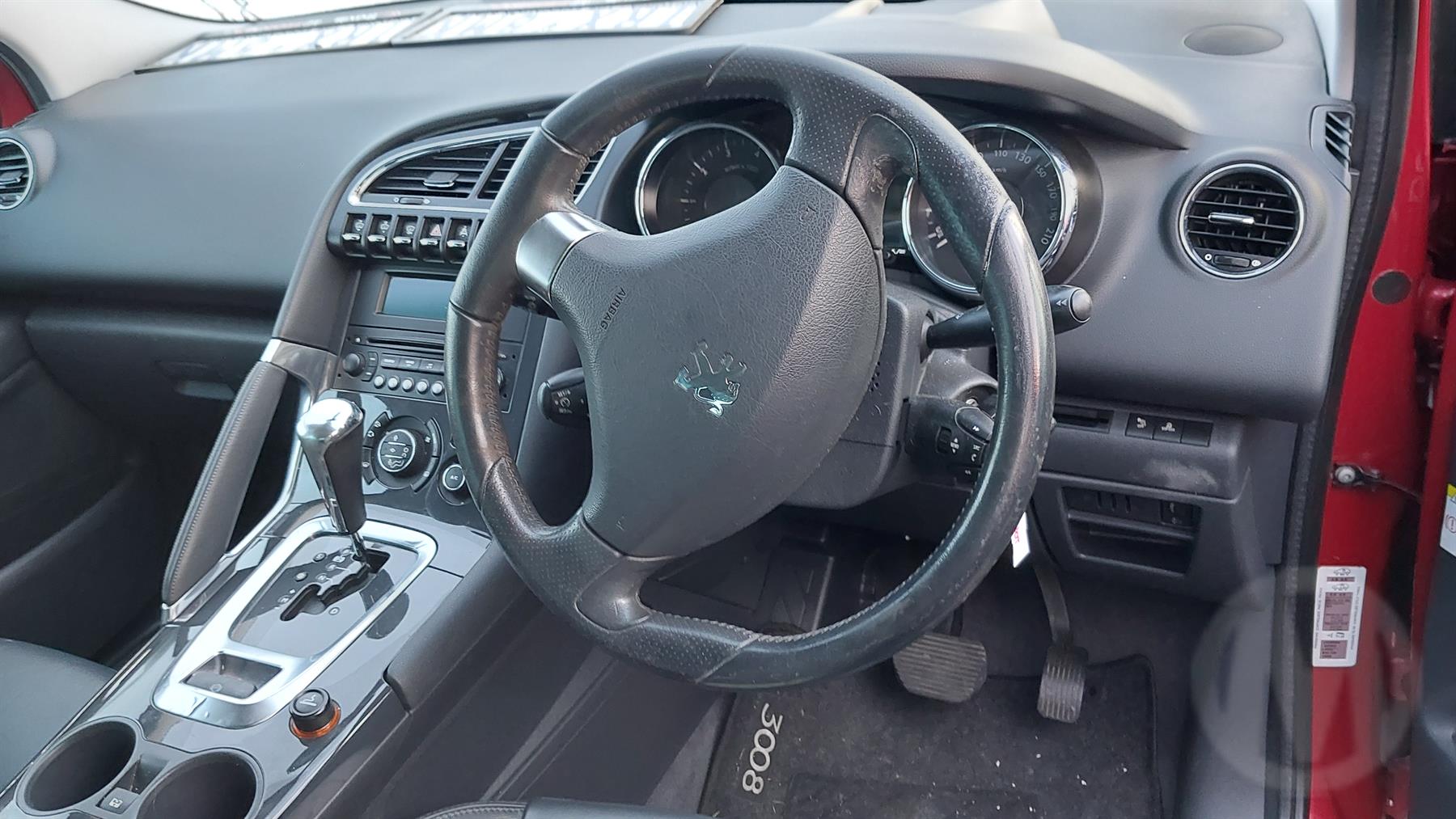 2010 PEUGEOT 3008 UNDER DASH, T8, 05/10-10/16 6580VV/6570A0 FUSE BOX