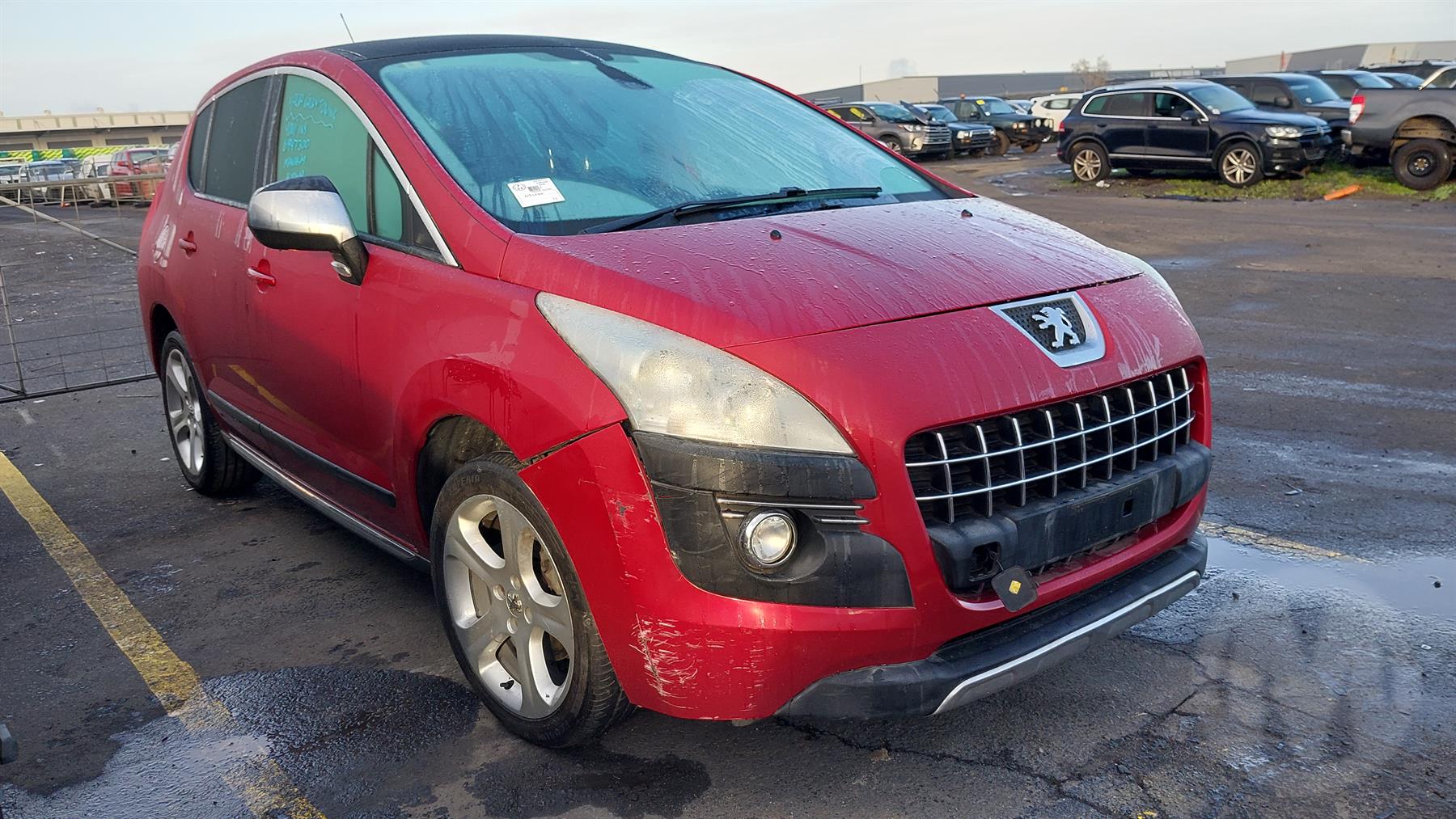 2010 PEUGEOT 3008 LEFT REAR DOOR LOCK, T8, 05/10-10/16 9137V5/9800623780 DOOR BOOT GATE LOCK