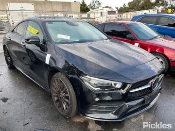 2020 MERCEDES CLA CLASS C118, 02/19- A1187250200 RIGHT FRONT DOOR WINDOW