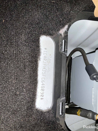 2015 JEEP GRANDCHEROKEE LH REAR, SEAT BELT ONLY, WK, 10/10-08/18  SEAT BELT STALK