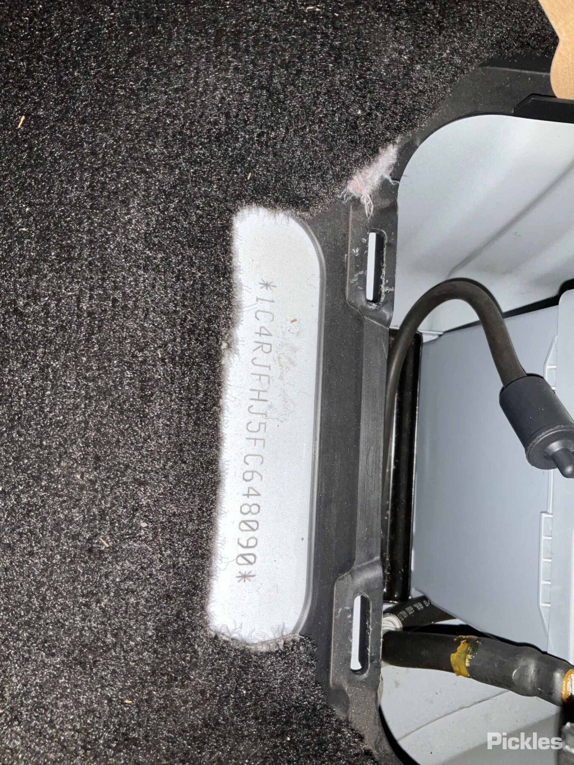 2015 JEEP GRANDCHEROKEE RH REAR, SEAT BELT ONLY, WK, 10/10-08/18  SEAT BELT STALK