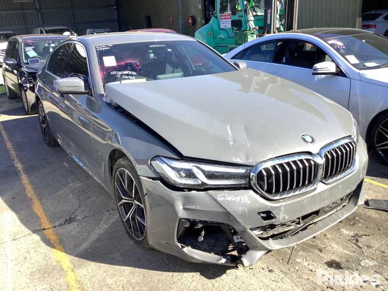 2022 BMW 5 SERIES G30/G31, SEDAN/WAGON, BODY COLOURED, W/ LANE CHANGE, W/ AUTO DIP TYPE, 03/17-05/23 51167485260 RIGHT DOOR MIRROR
