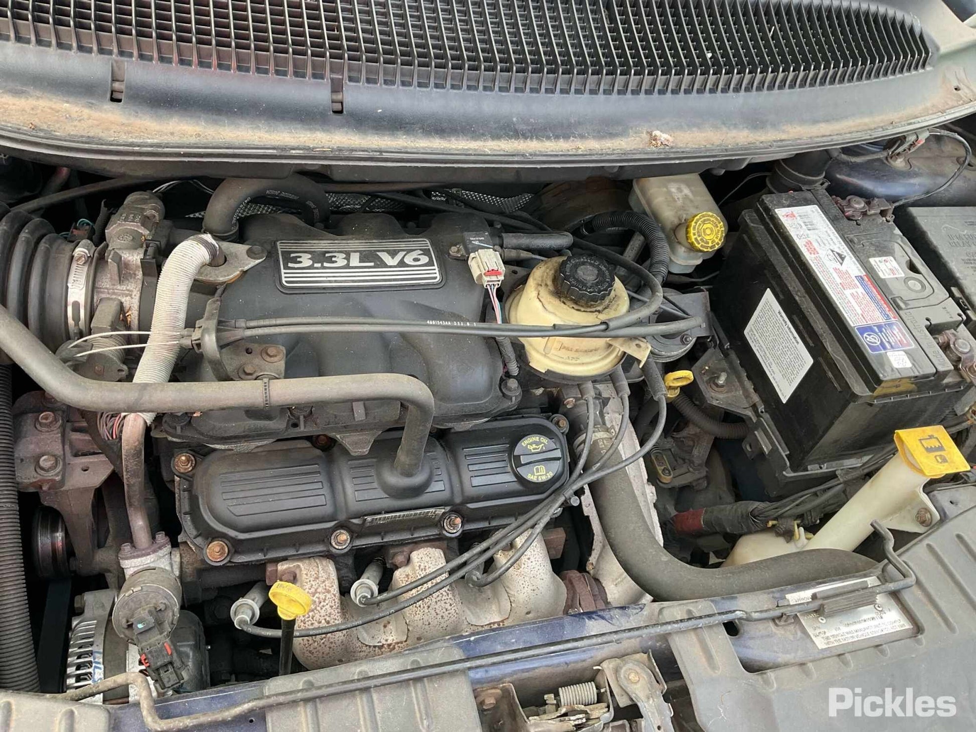 2007 CHRYSLER VOYAGER FRONT, RS, 05/01-02/08  WIPER MOTOR