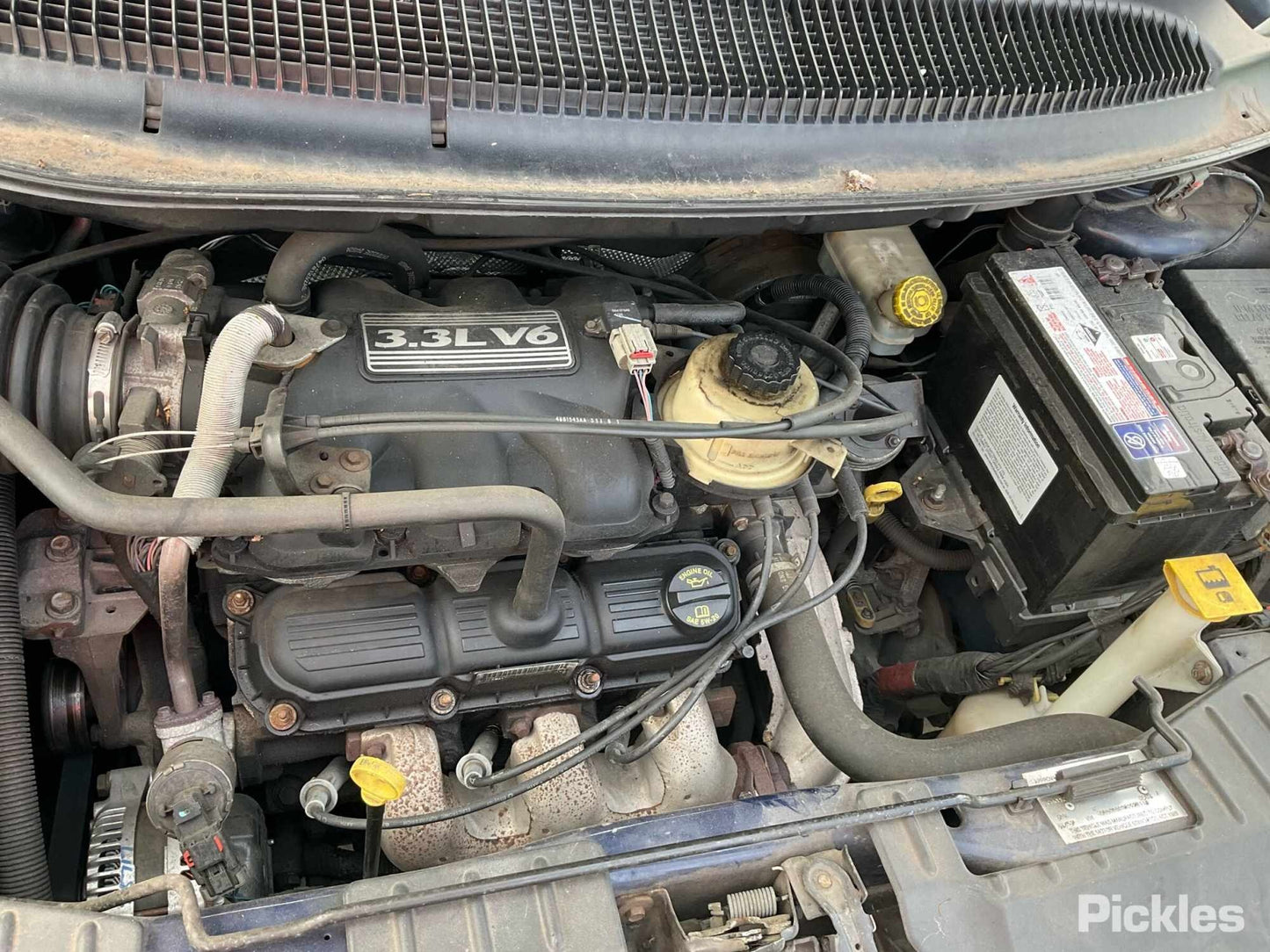 2007 CHRYSLER VOYAGER PETROL, 3.3, (11TH VIN = Y) NON EGR TYPE, RS, 05/01-02/08  ENGINE