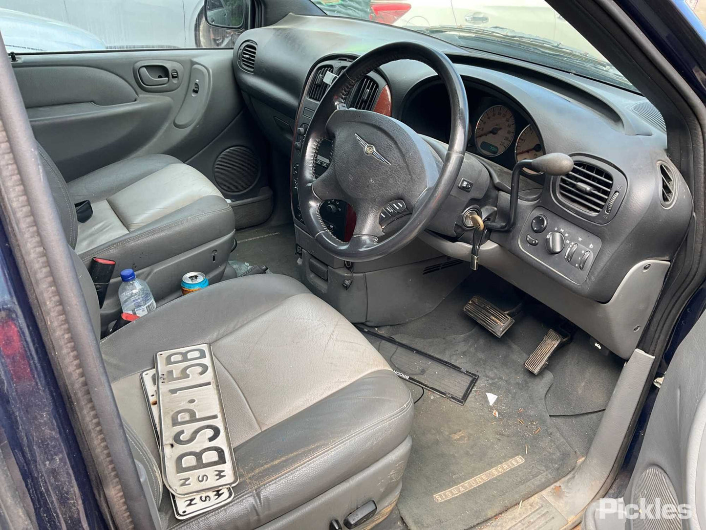 2007 CHRYSLER VOYAGER RS, CLIMATE CONTROL, 05/01-02/08  HEATER AC CONTROLS