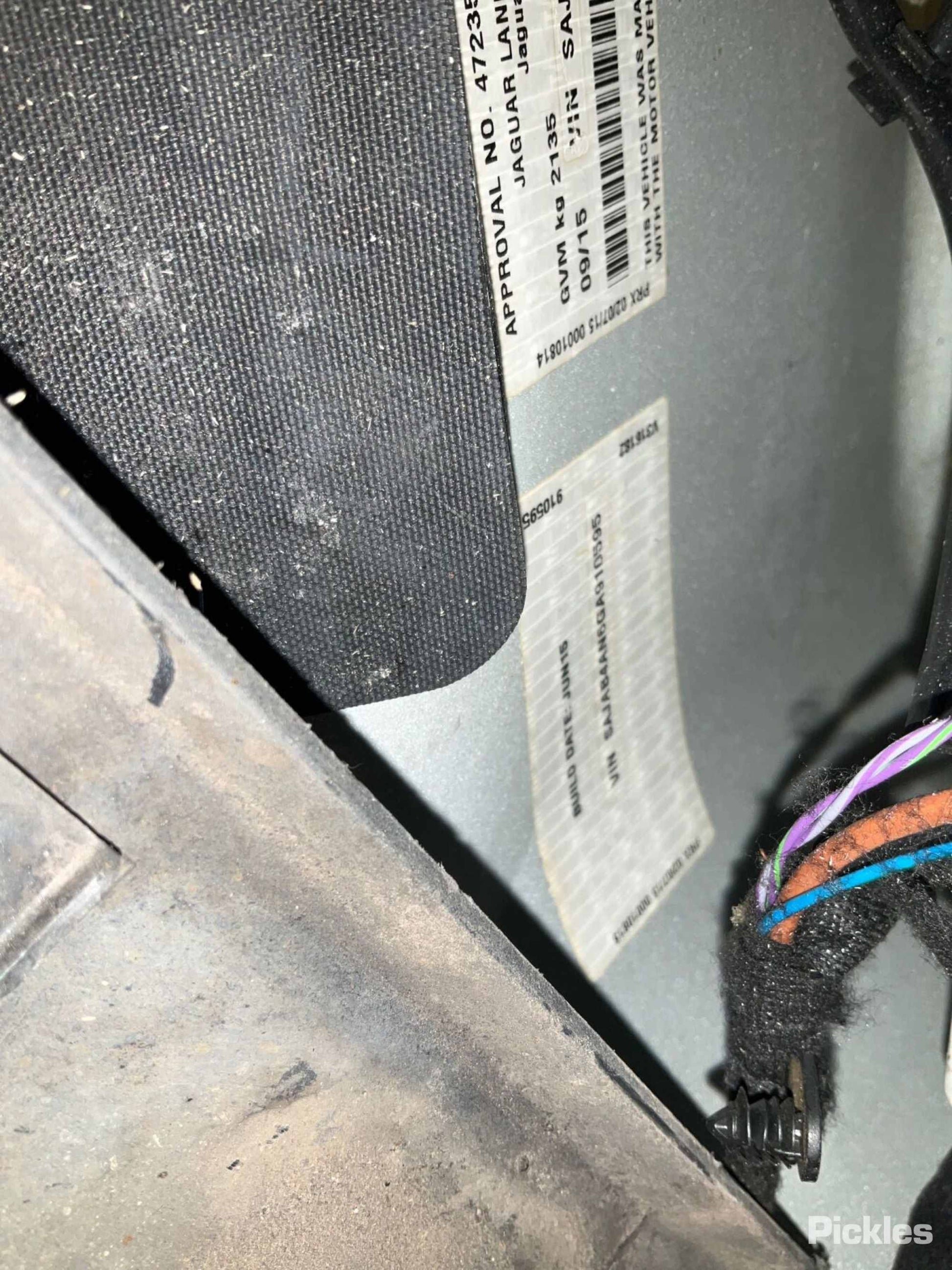 2015 JAGUAR XE X760, 05/15- T2H34368 AIR CLEANER BOX