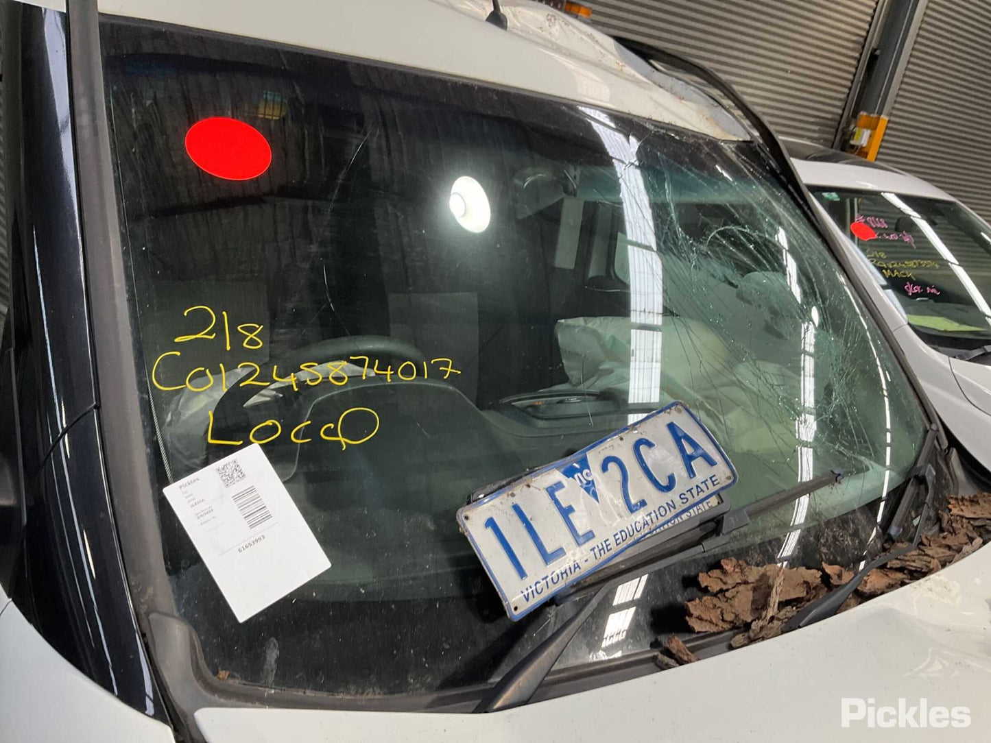 2017 FIAT DOBLO 263, 12/14-12/20 52014830/52155064 RIGHT FRONT DOOR