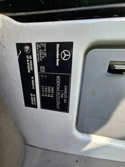 2007 MERCEDES SPRINTER NCV3, 10/06-09/13  RADIATOR SUPPORT