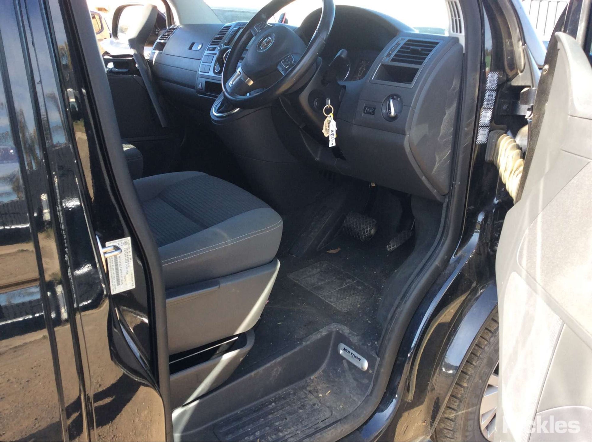 2015 VOLKSWAGEN TRANSPORTER T5, RH SIDE, 03/10-06/15 7H5857552B SUNVISOR