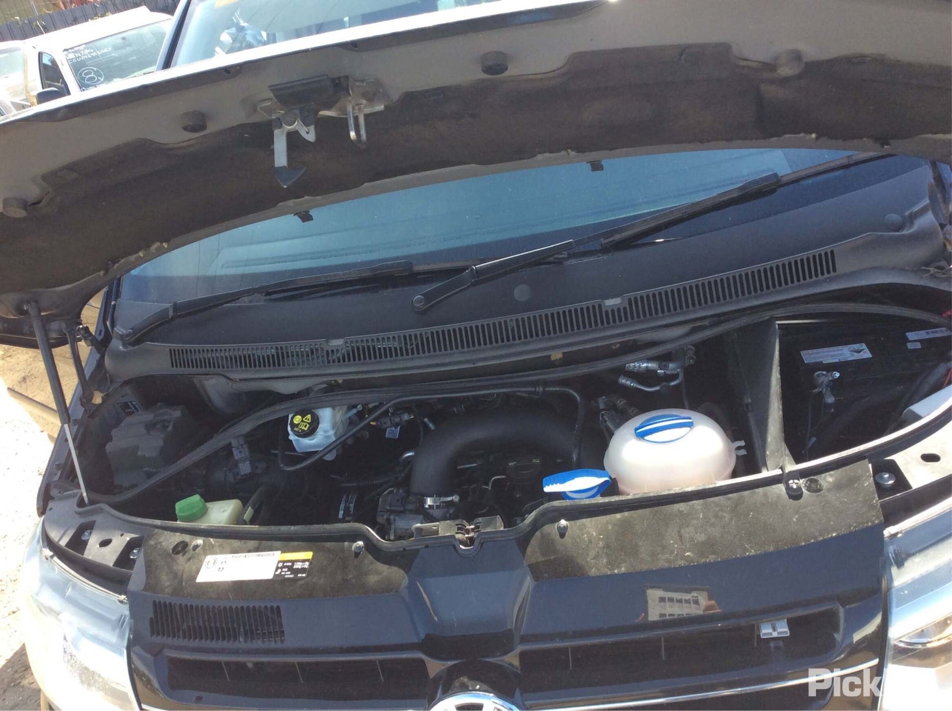 2015 VOLKSWAGEN TRANSPORTER T5, 03/10-06/15 7E0820411D A C CONDENSER