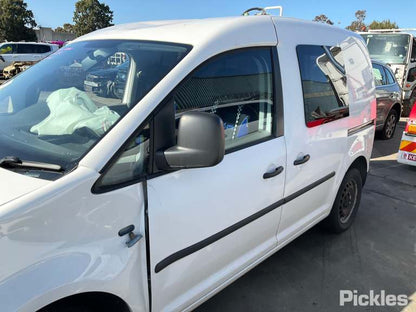 2010 VOLKSWAGEN CADDY LEFT BARN DOOR LOCK, UPPER, 2K, 12/04-06/15 7H0827161A DOOR BOOT GATE LOCK