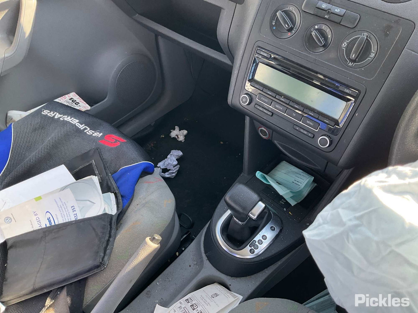 2010 VOLKSWAGEN CADDY 2K, 08/10-06/15  HEATER AC CONTROLS