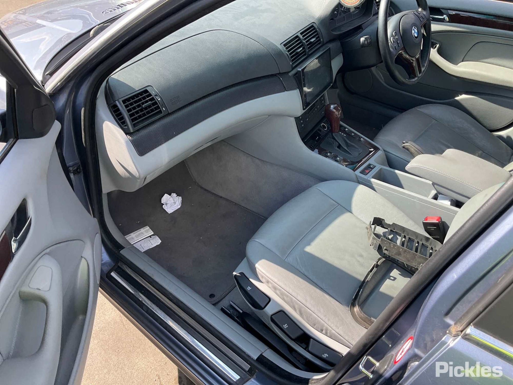 2001 BMW 3 SERIES AUTO T/M TYPE, STANDARD TYPE, E46, 09/98-07/06 25117527256 GEAR STICK SHIFTER