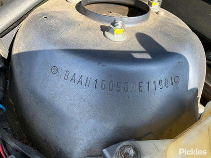 2001 BMW 3 SERIES E46, SEDAN, NON PARK SENSORS TYPE, 09/98-09/01 51118195284 FRONT BUMPER