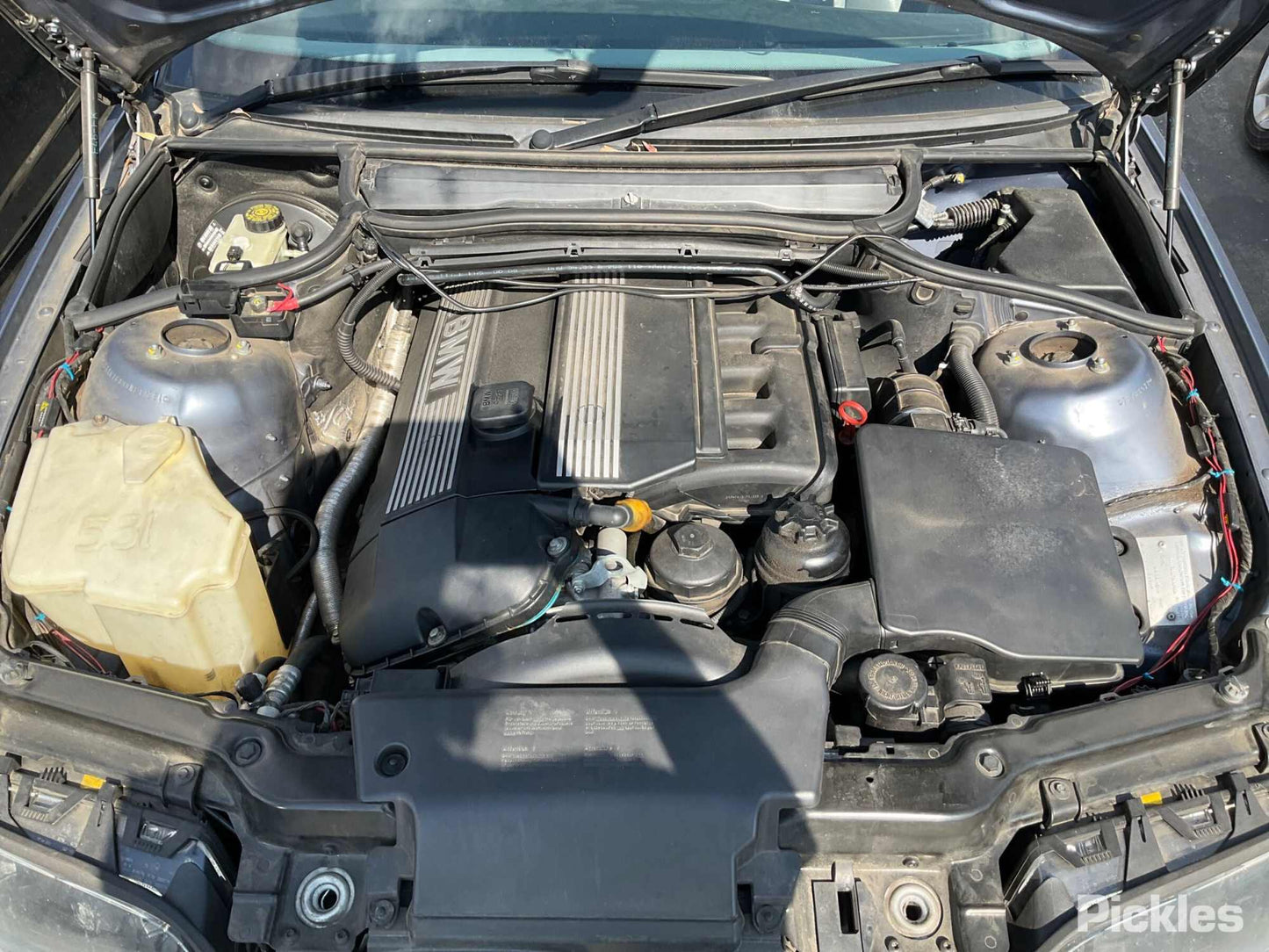 2001 BMW 3 SERIES E46, POWER, DUAL RAIL TYPE, SEDAN/WAGON, 09/98-01/05  RIGHT REAR WND REG MOTOR