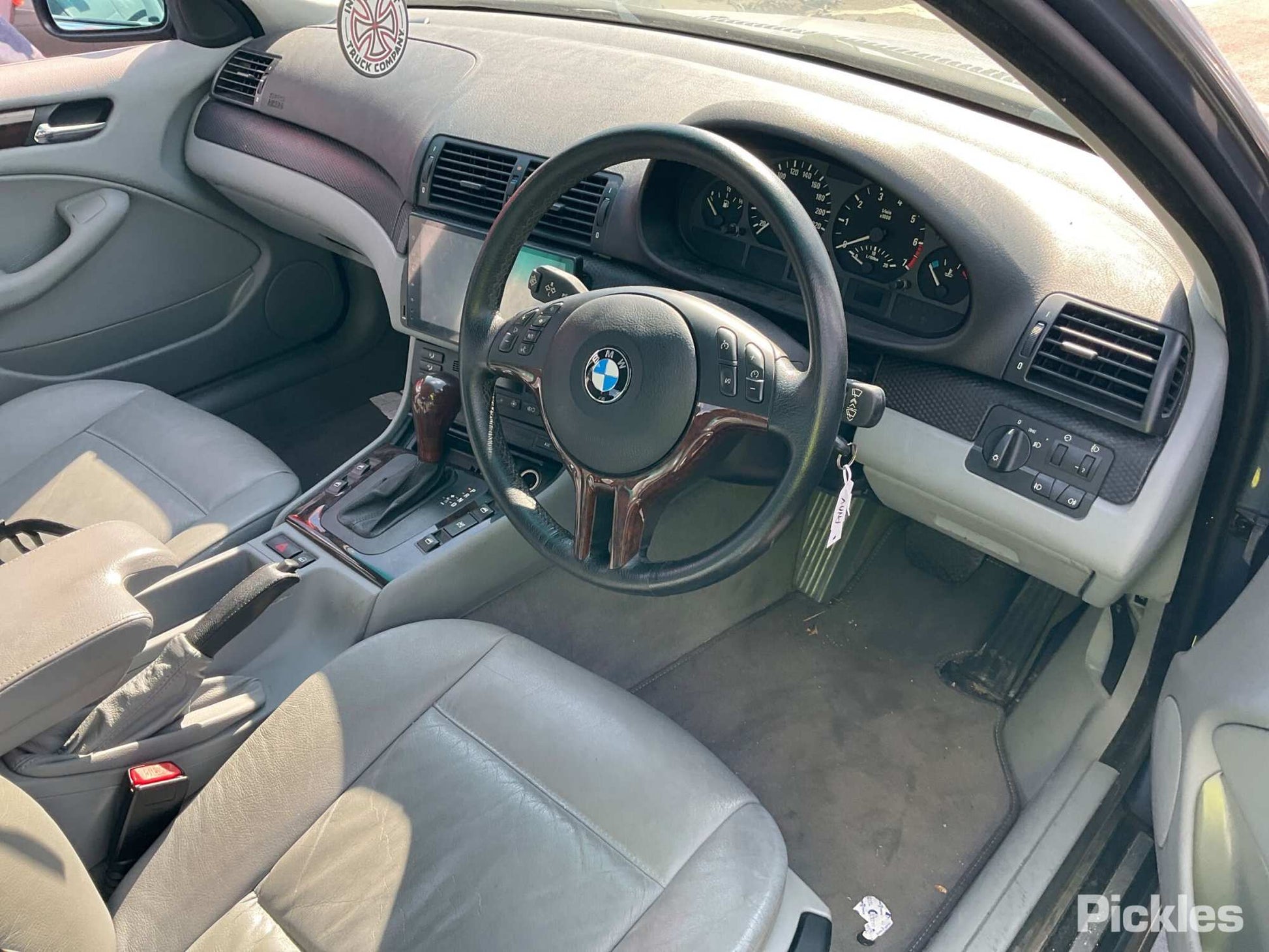 2001 BMW 3 SERIES AUTO T/M TYPE, STANDARD TYPE, E46, 09/98-07/06 25117527256 GEAR STICK SHIFTER