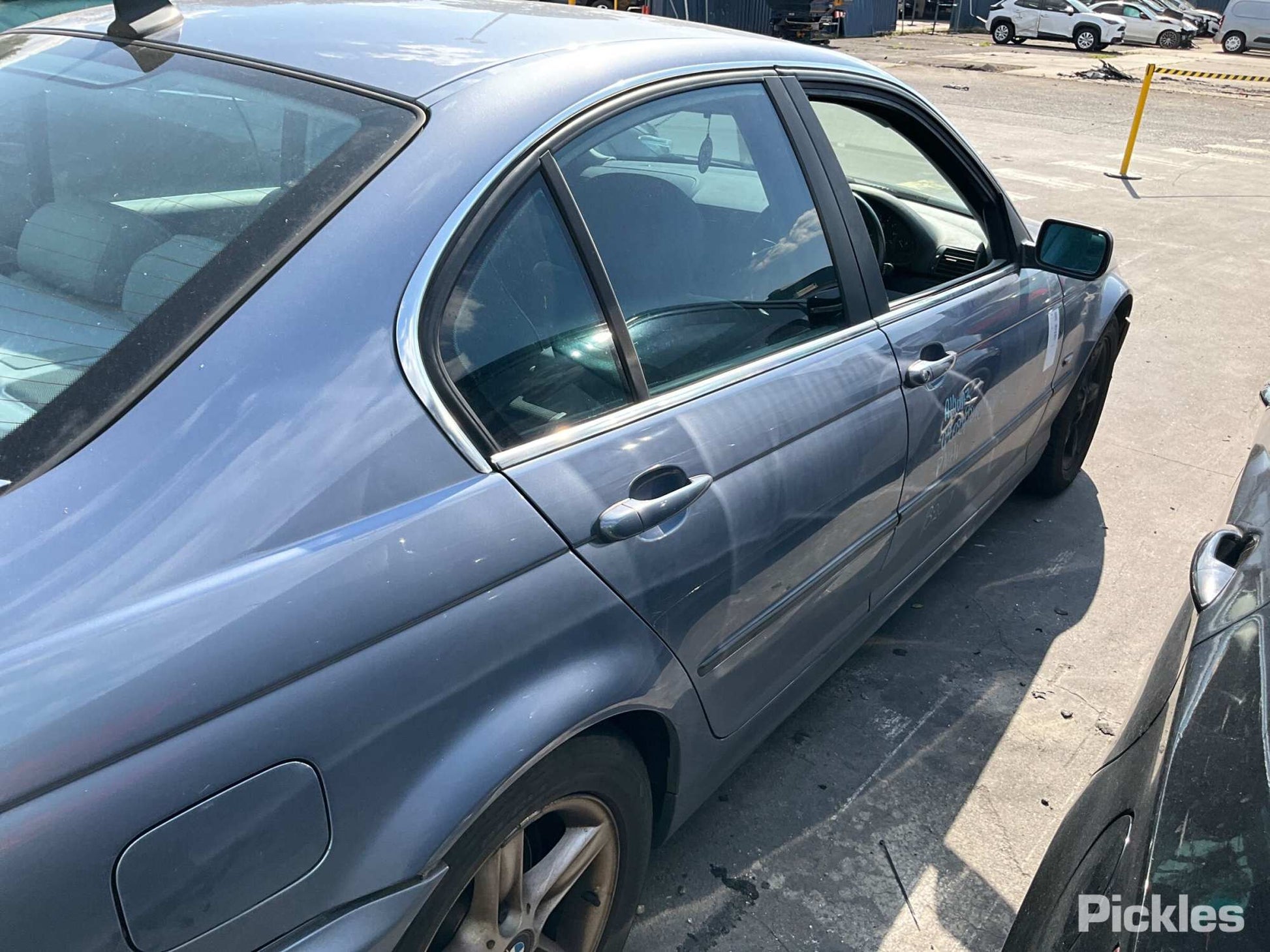 2001 BMW 3 SERIES E46, SEDAN, 09/98-01/05 41527034154 RIGHT REAR DOOR