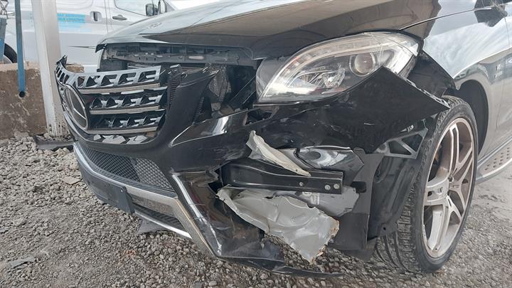2013 MERCEDES M CLASS LH REAR, SEAT BELT ONLY, W166, 03/12-01/16  SEAT BELT STALK