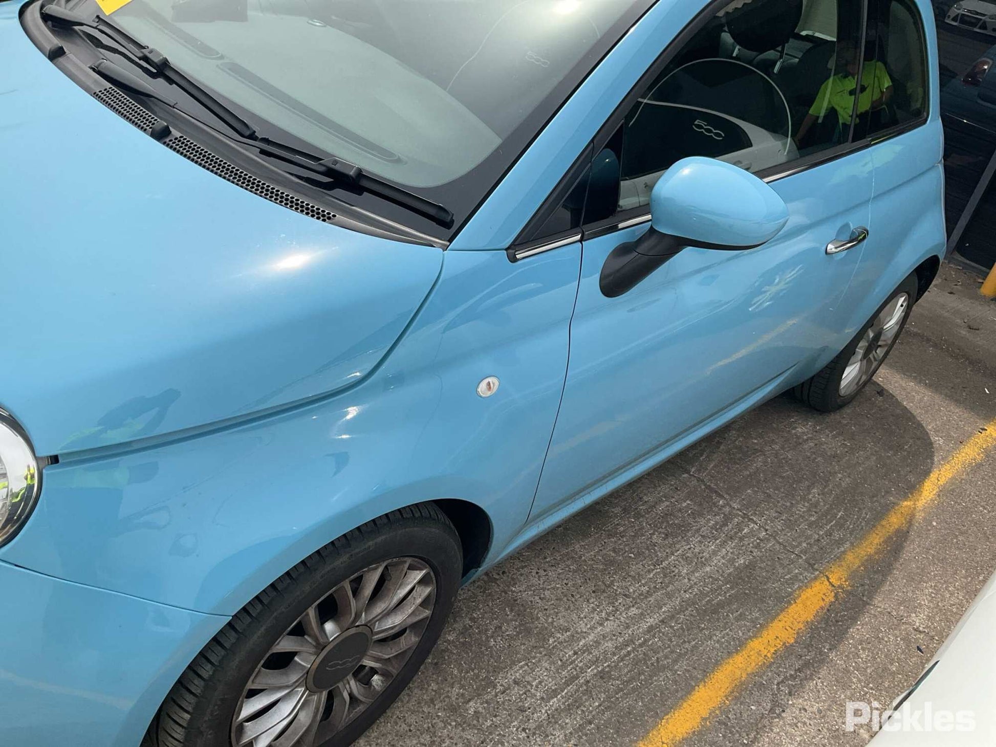 2014 FIAT 500 ELECTRIC TYPE, PETROL, 0.9, 02/12-09/15  STEERING COLUMN