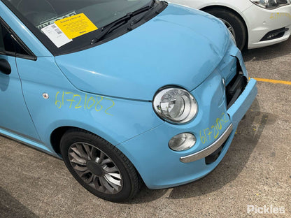 2014 FIAT 500 RH SIDE, 03/08- 735643369/735755396/735773569/735773567/735755404 SUNVISOR