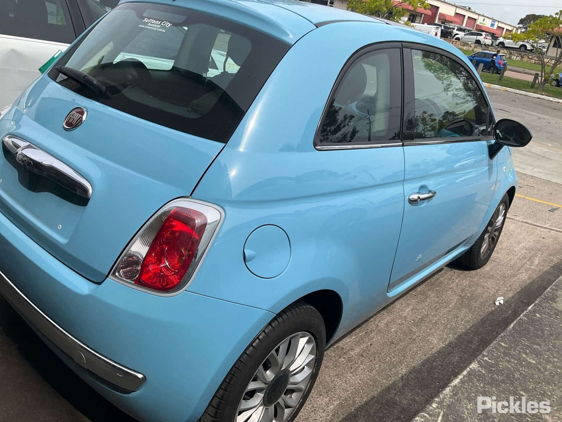 2014 FIAT 500 LH SIDE, 03/08- 735452612/735773567/735755404/735755396/735773569 SUNVISOR