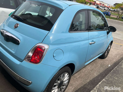 2014 FIAT 500 RH SIDE, 03/08- 735643369/735755396/735773569/735773567/735755404 SUNVISOR