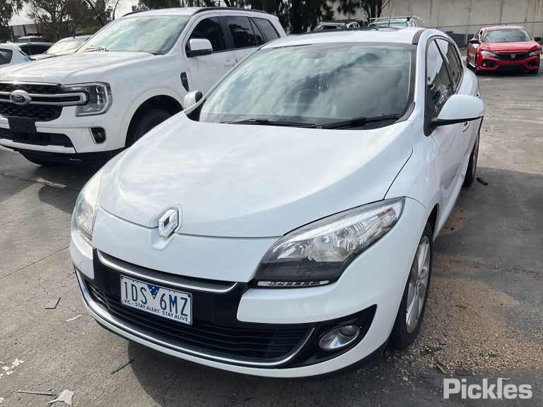 2012 RENAULT MEGANE X32/B95/X95, 5DR HATCH, SPORT EDITION, 09/10-06/13 260609764R  LEFT HEADLAMP