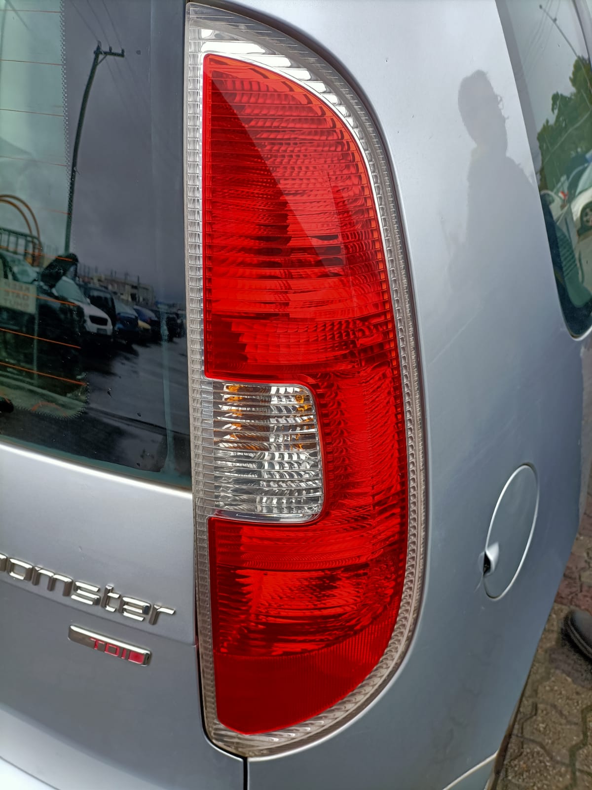 2008 SKODA ROOMSTER 5J 10/07-01/14 5J2941018 RIGHT HEADLAMP
