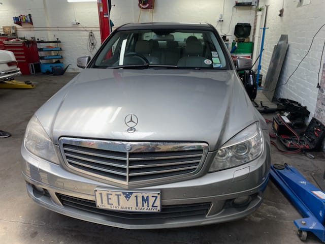 2009 MERCEDES C CLASS W204, SEDAN, 07/07-07/14 A2047302100 RIGHT REAR DOOR SLIDING