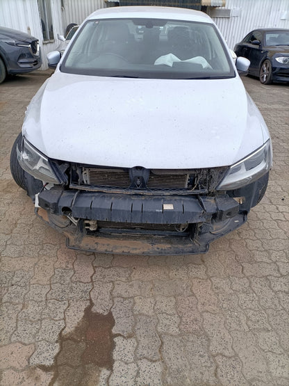2017 VOLKSWAGEN JETTA 1B, W/ PARK SENSORS TYPE, 11/14-12/17 5C6807417J REAR BUMPER