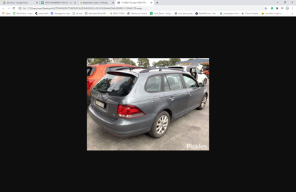 2012 VOLKSWAGEN GOLF RH FRONT (MASTER SWITCH), 5DR HATCH/WAGON, W/O CHROME ON SWITCHES TYPE, GEN 6, 12/08-03/13 1K4959857B PWR DR WIND SWITCH