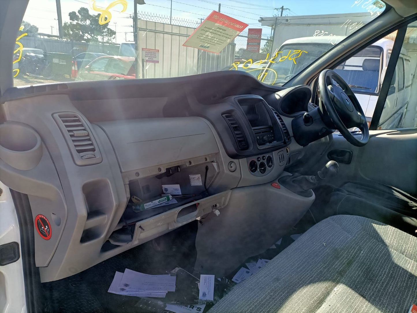2014 RENAULT TRAFIC X83, POWER, 04/04-12/14 7704000586 RIGHT DOOR MIRROR